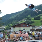 Dirndlgwandl Weitsprung Großarltal