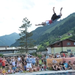 Dirndlgwandl Weitsprung Großarltal