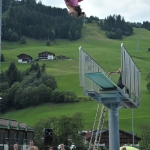 Dirndlgwandl Weitsprung Großarltal