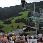 Dirndlgwandl Weitsprung Großarltal