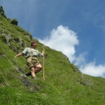 Bergstock im Standardeinsatz