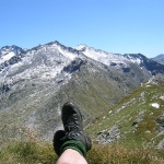 Blick in die Bergvielfalt des Nationalpark Hohe Tauern