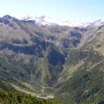 Schödertal mit Schödersee, der jetzt sogar im Sommer Wasser führte