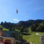 Sonntagsspaziergang der anderen Art zwischen der Talstation und dem Hotel Auhof