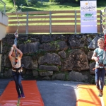 Slackline-Kinder-Parcour des Alpenvereins