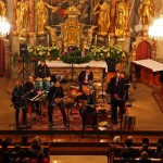 Die Sumpfkröten beim Konzert in der Pfarrkirche Großarl