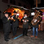 Bläser der Trachtenmusikkapelle Großarl am Salzburger Bergadvent