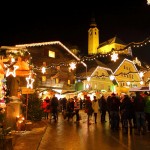 Idylle pur - der Marktplatz von Großarl