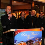 Bürgermeister Hans Rohrmoser bei seiner Festansprache zur Adventmarkt-Eröffnung
