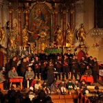 Adventsingen 10. 12. 2011 mit dem Männerchor Hüttschlag