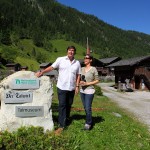 Martin Rohrmoser mit Jasmin beim Talmuseum