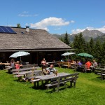 Gedreht wurde auch auf der Hirschgrubenalm