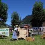 Bauernherbst-Deko Grossarl Ortseinfahrt Süd