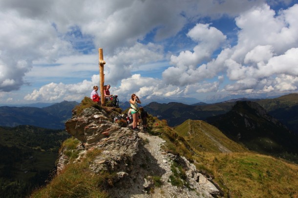 Gipfelrast am Filzmooshörndl, 2.189 m