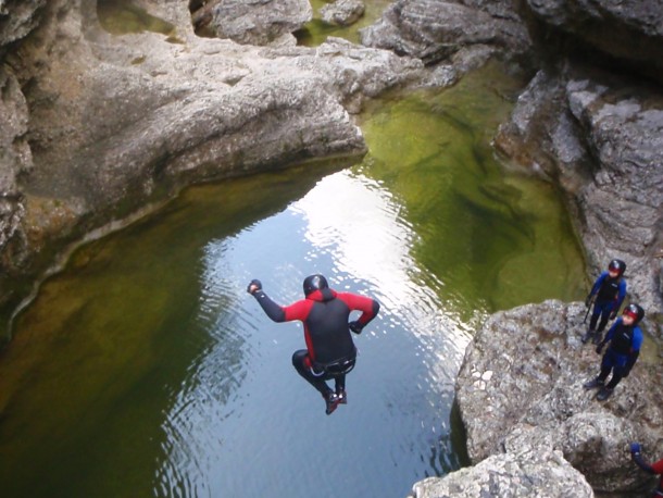 Canyoning neu im Aktiv-Programm