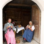 Handwerk: Stricken und Spinnen
