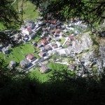 Blick vom Geocach auf Hüttschlag