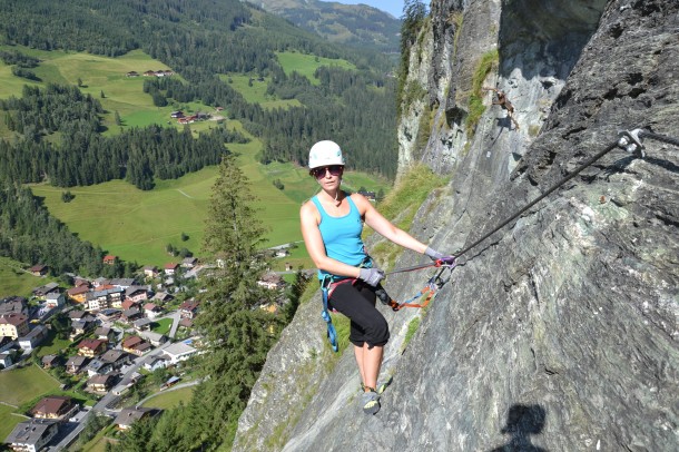 Klettersteiggehen mit Bergführer Sepp Inhöger