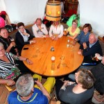 Tolle Stimmung beim Hüttenabend auf der Laireiteralm