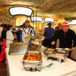 Schamnkerlbuffet beim Hüttenabend auf der Laireiteralm