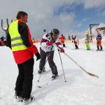 Auch Eishockey war für das Happy Power Lady Race notwendig