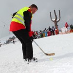 Auch Eishockey war für das Happy Power Lady Race notwendig