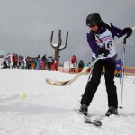 Auch Eishockey war für das Happy Power Lady Race notwendig