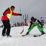 Auch Eishockey war für das Happy Power Lady Race notwendig