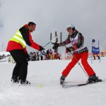 Auch Eishockey war für das Happy Power Lady Race notwendig