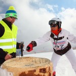 Nageln beim Happy Power Lady Race