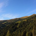 Blick zu Gründegg, Weißalm und Ellmaualm