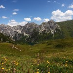 Blick vom Draugsteintörl zum Tappenkarsee