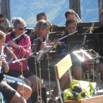 Eine echt fesche Musikkapelle haben wir