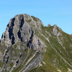 Blick zum Draugstein - hier wird später mein Weg hinaufführen