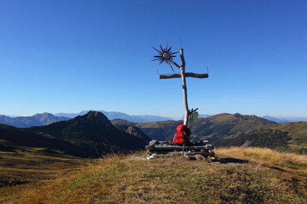 Filzmooshöhe - Blick Richtung Norden ins Ellmautal