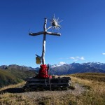 Die Filzmooshöhe mit Blick in die Hohen Tauern