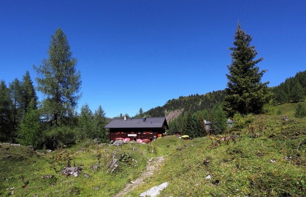 Filzmoosalm (1.710 m) im Großarler Ellmautal