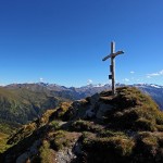 Filzmooshörndl, dahinter die Hohen Tauern