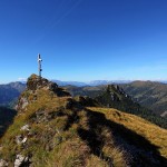 Erster Gipfel - das Filzmooshörndl - zum Greifen nah