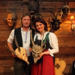 Caroline Koller mit Rupert Kruezer ("Astei")