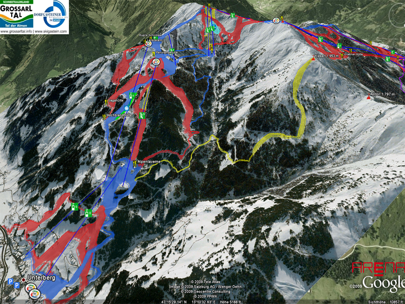 Google-Earth-Großarltal