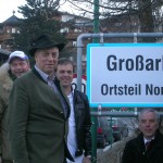 Der Delegation aus dem Alpendorf ist das Glück auch ins Gesicht geschrieben