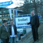 Großarler Bürgermeister mit den Bergbahnenvorständen vom Alpendorf