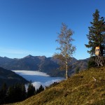 Herrlicher Hebstmorgen auf den Bergen