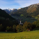 Donnerstag, 22. 9. 2011, morgens, herrliches Wanderwetter