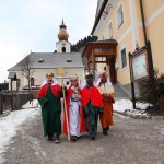 Abmarsch, jetzt ist auch Christina mit ihrer Gruppe weg