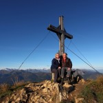 Karoline und Franz am Schuhflicker, 2.214 m