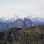 Blick zum Bernkogel, der Himmel trübt sich leider ein.