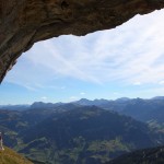 Unter´m Felsen - Blick in die Tauern