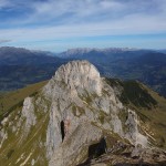 Sandkogel, von der Höllwand aus betrachtet